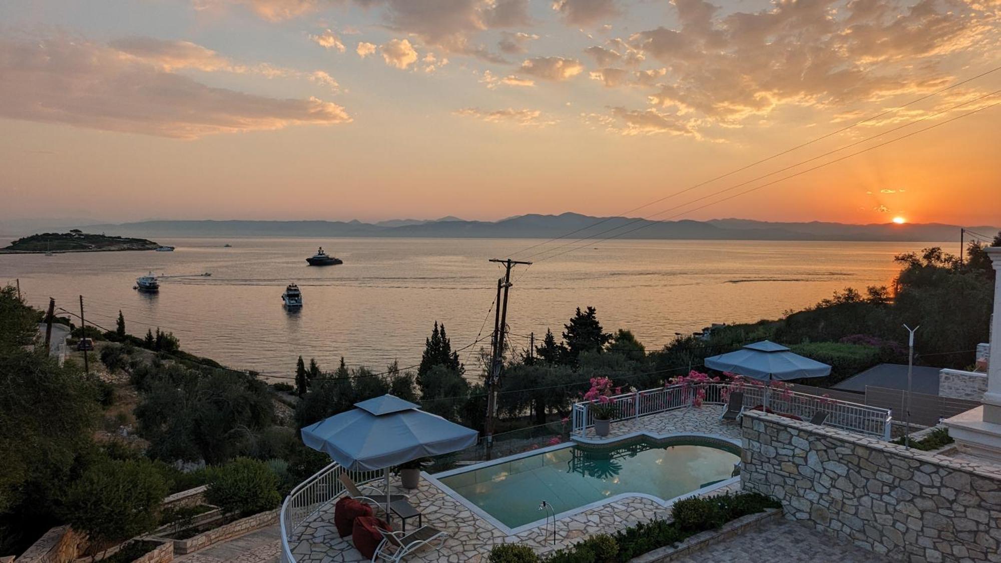 Villa Avgerini Paxos جايوس الغرفة الصورة