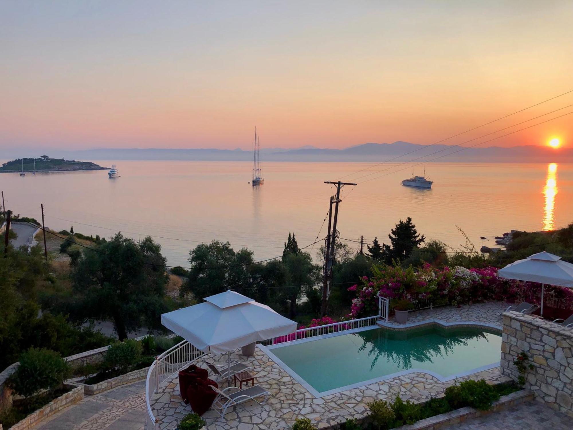 Villa Avgerini Paxos جايوس الغرفة الصورة